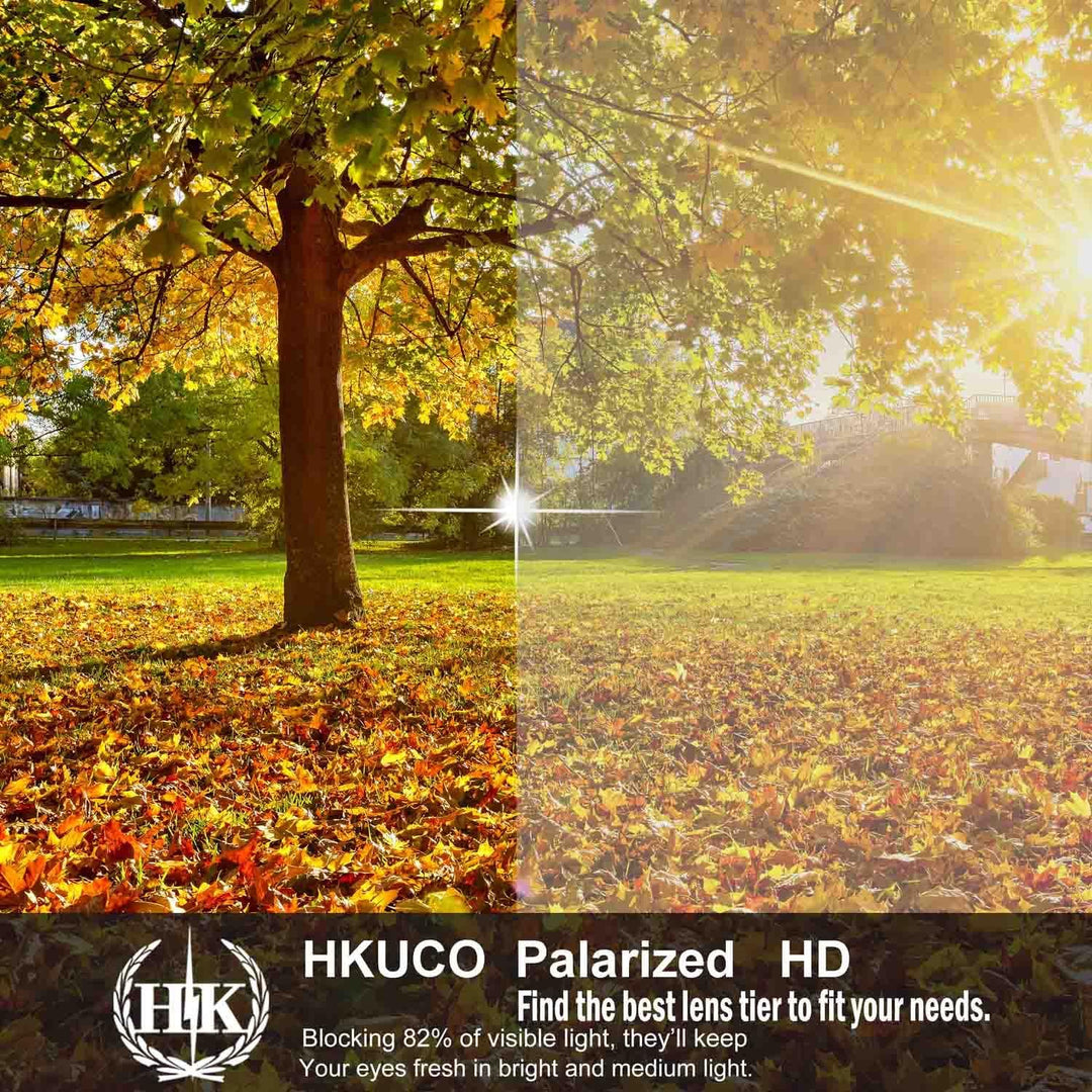 HKUCO Plus Replacement Lenses For Oakley Turbine - 4 pair Combo Pack