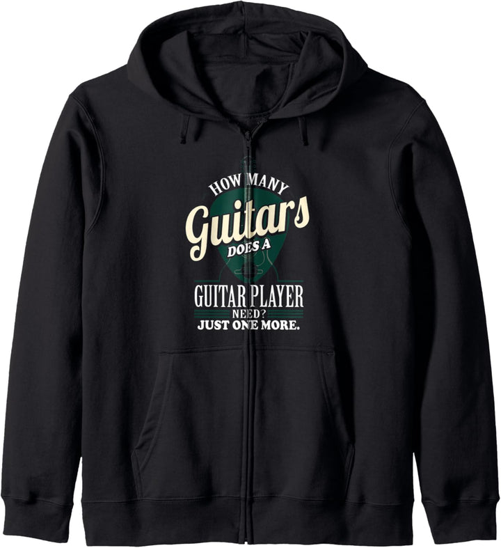 How Many Guitars Does A Guitar Player Need Kapuzenjacke