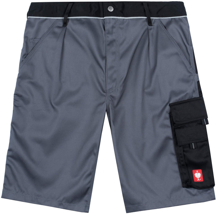 Engelbert Strauss Herren Arbeitsshorts e.s.Image inkl. gratis SHG Ohrstöpsel 48 Grau/Schwarz, 48 Gra