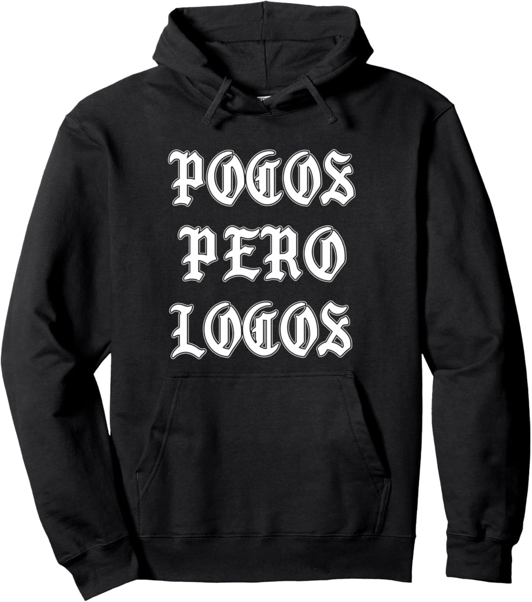 Pocos Pero Locos Tätowierung Chicano Con Safos Respekt Pullover Hoodie