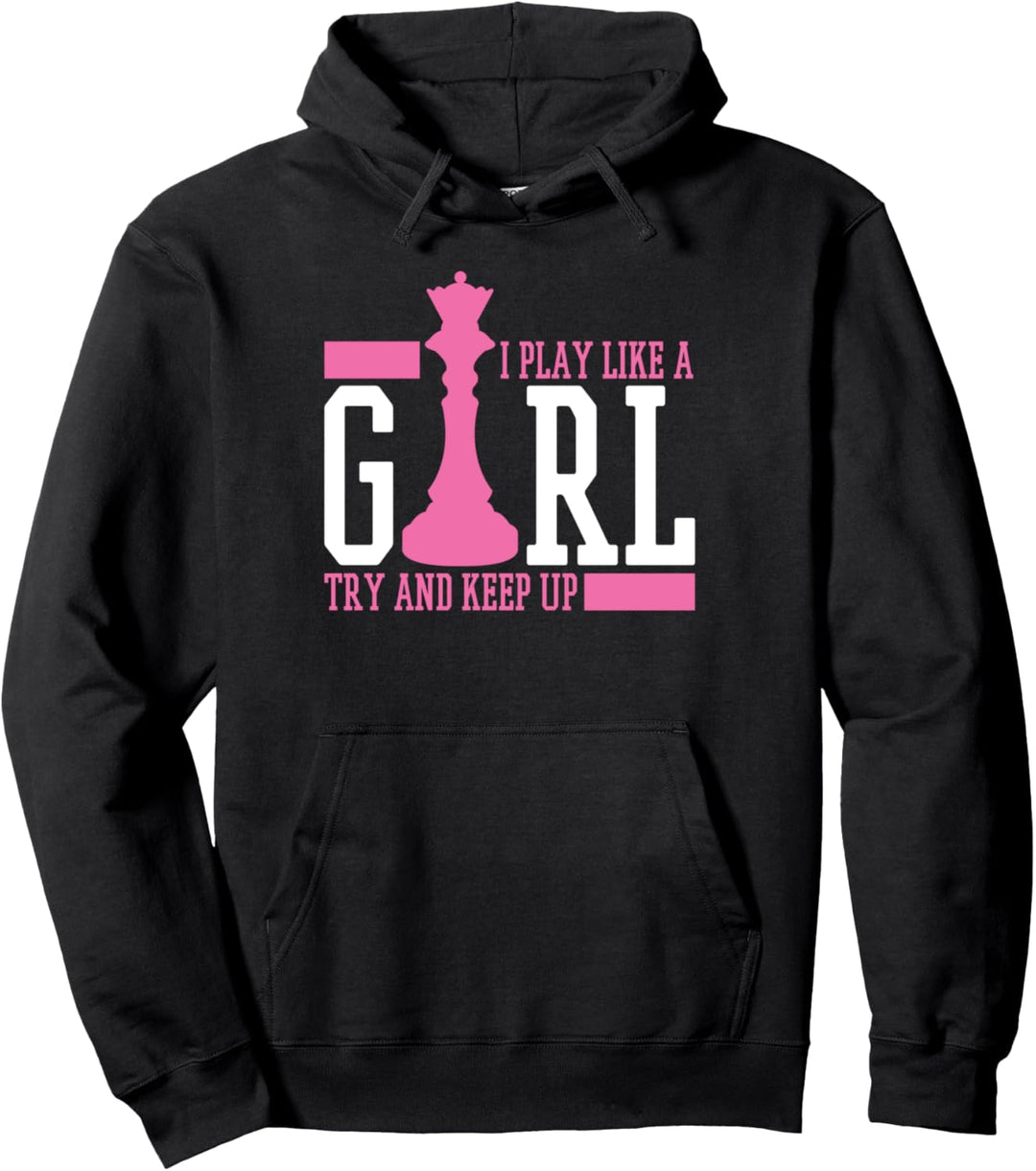 Schach Pullover Hoodie