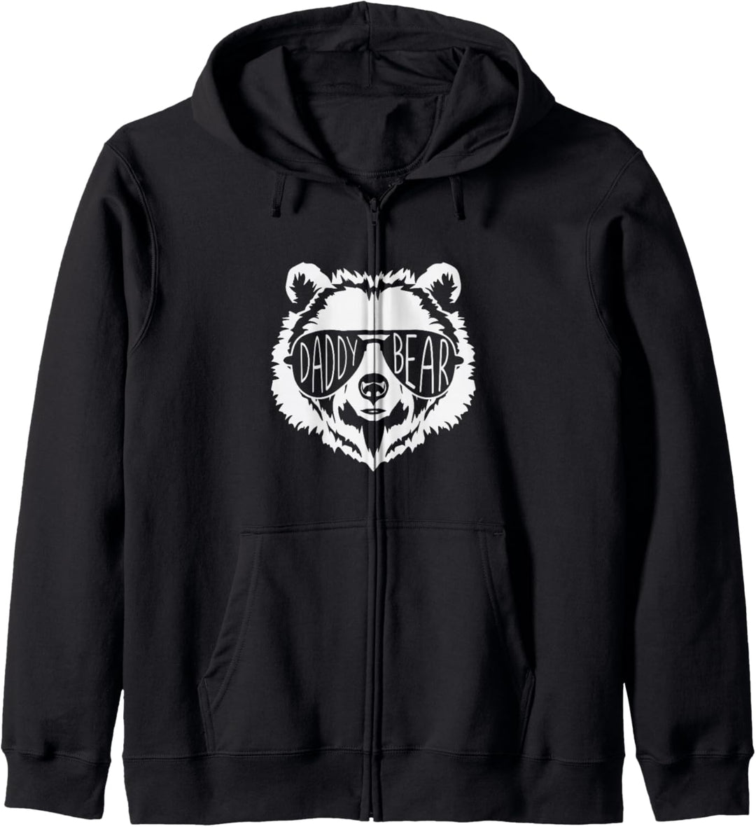daddy Bear Face with Sunglasses Kapuzenjacke