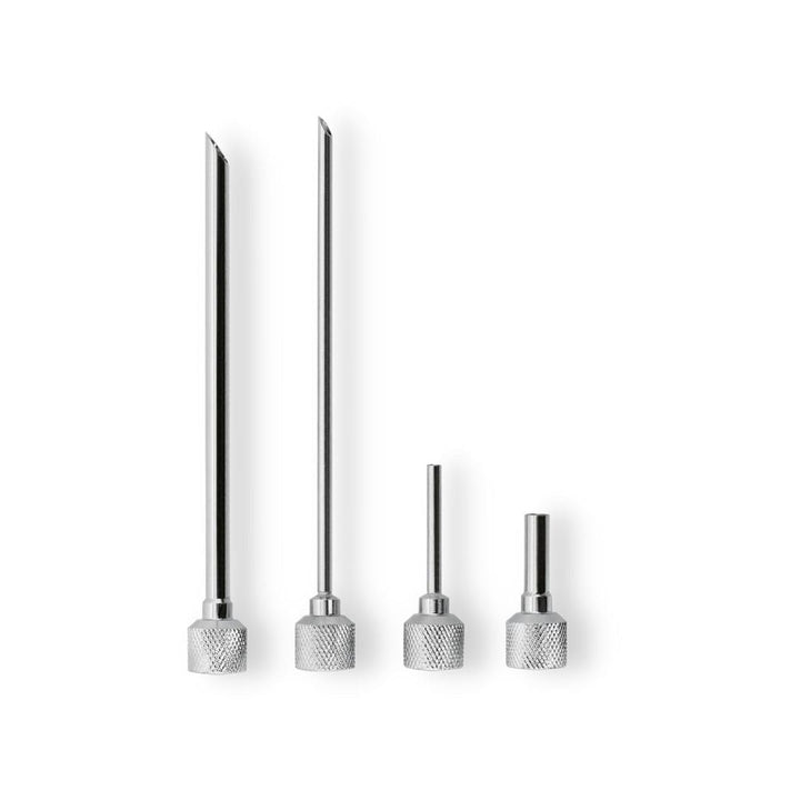 iSi - 2718 Nadeltüllen für Sahnespender - 4er Set Spritztüllen zum Dekorieren, Füllen &amp; Pikieren - s