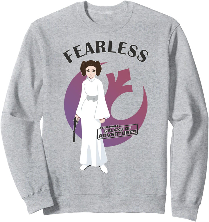 Star Wars Galaxy Of Adventures Princess Leia Fearless Sweatshirt