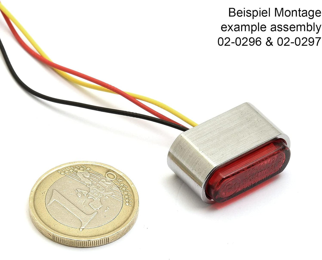 Micro LED Rücklicht/Bremslicht Kombination 12V, ECE