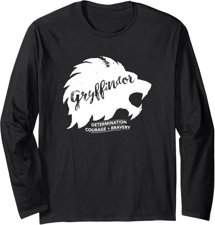 Harry Potter Gryffindor Wordcraft Langarmshirt