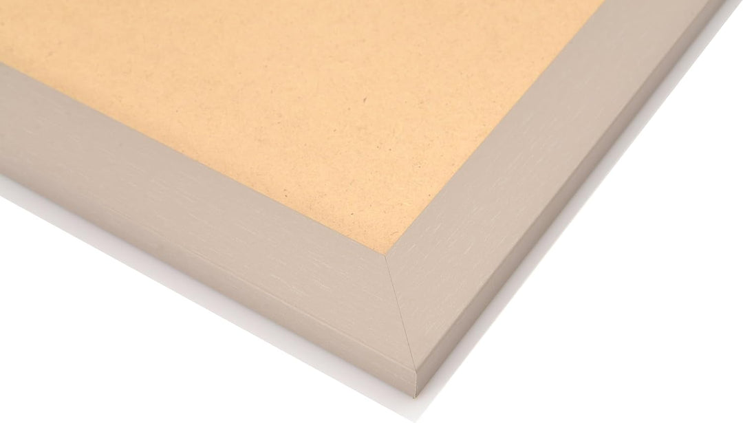Stallmann Design Bilderrahmen 45x90 cm grau Holz mit Acrylglas Rahmen-Breite 40mm Posterrahmen Wechs