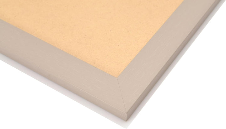 Stallmann Design Bilderrahmen 60x90 cm grau Holz mit Acrylglas Rahmen-Breite 40mm Posterrahmen Wechs