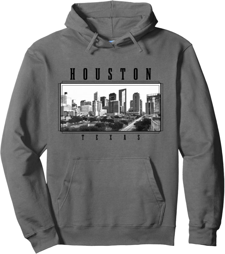 Houston Vintage Skyline Texas USA Amerika Souvenir Pullover Hoodie
