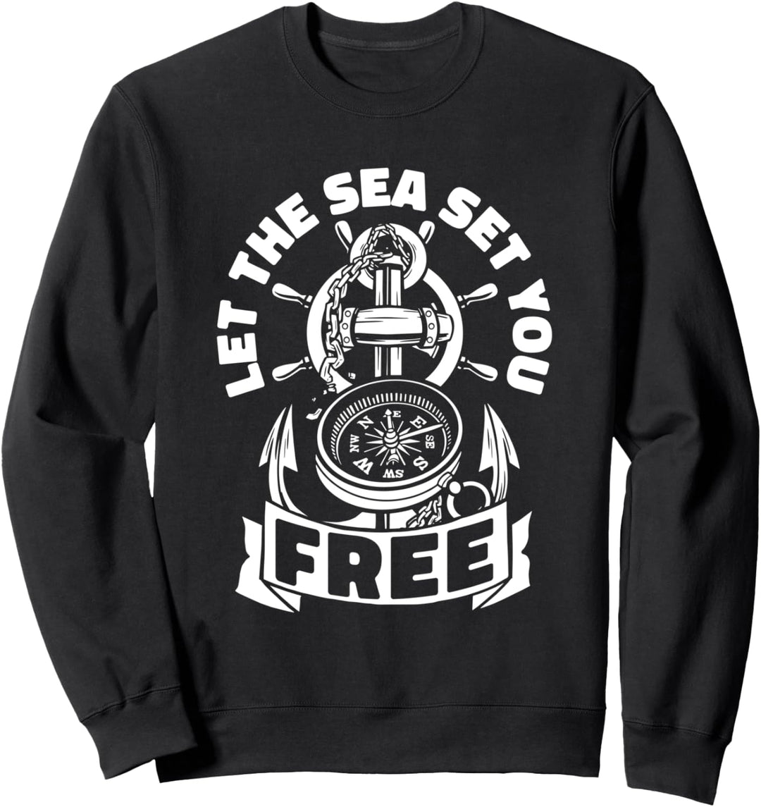 Segeln Boot Anker Segelboot - Kapitän Segler Sweatshirt