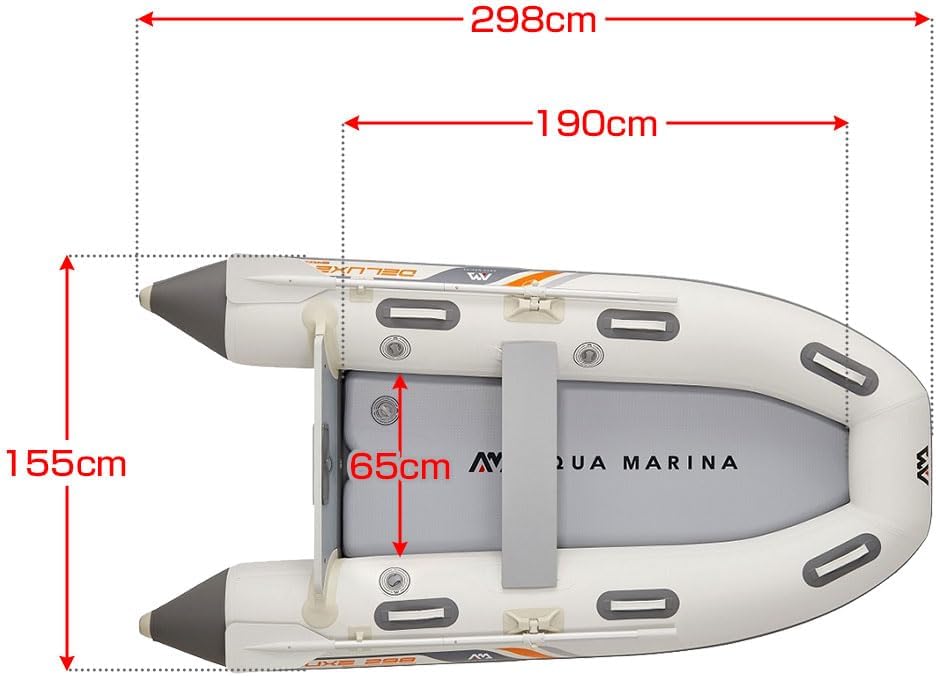 Aqua Marina Deluxe Yacht Tender 2.98 Meter Multicolour, 2.98 Meter Multicolour