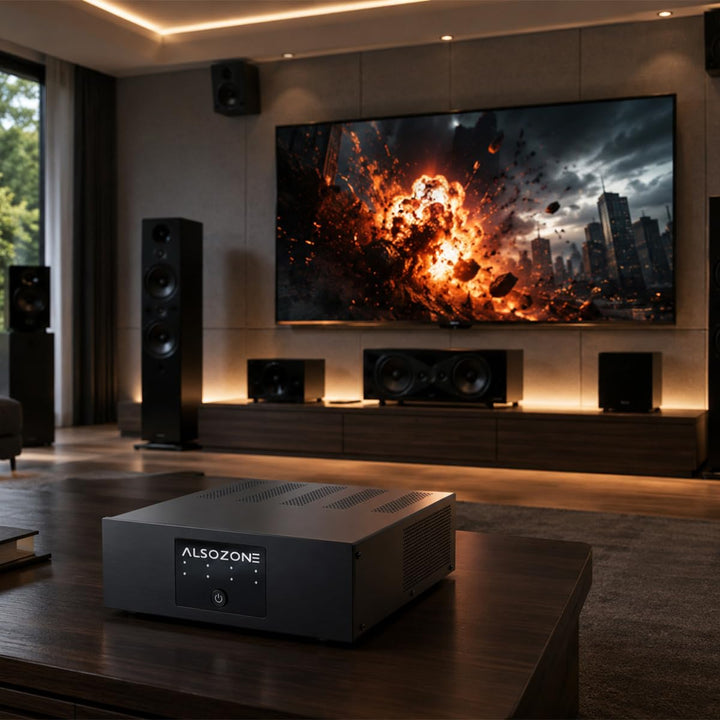 3eAudio PAM152 Multikanal-Endstufe – 2-Kanal Verstärker mit 150W pro Kanal, GaN-Netzteil, PFFB-Techn