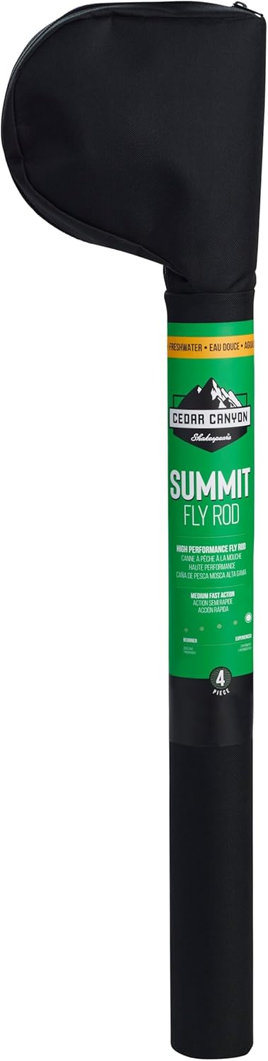 Shakespeare Cedar Canyon Elite Fly Rod Altes Modell – 2024 8' - 4wt - 4pc, Altes Modell – 202