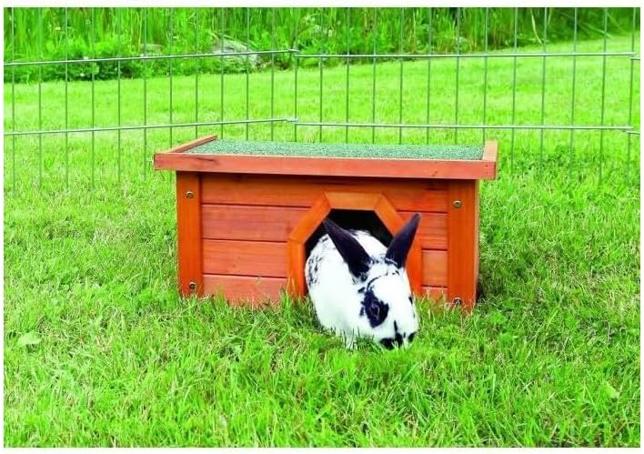 Trixie 62395 natura Kleintierhaus, 40 × 20 × 28 cm, braun, Hund, braun