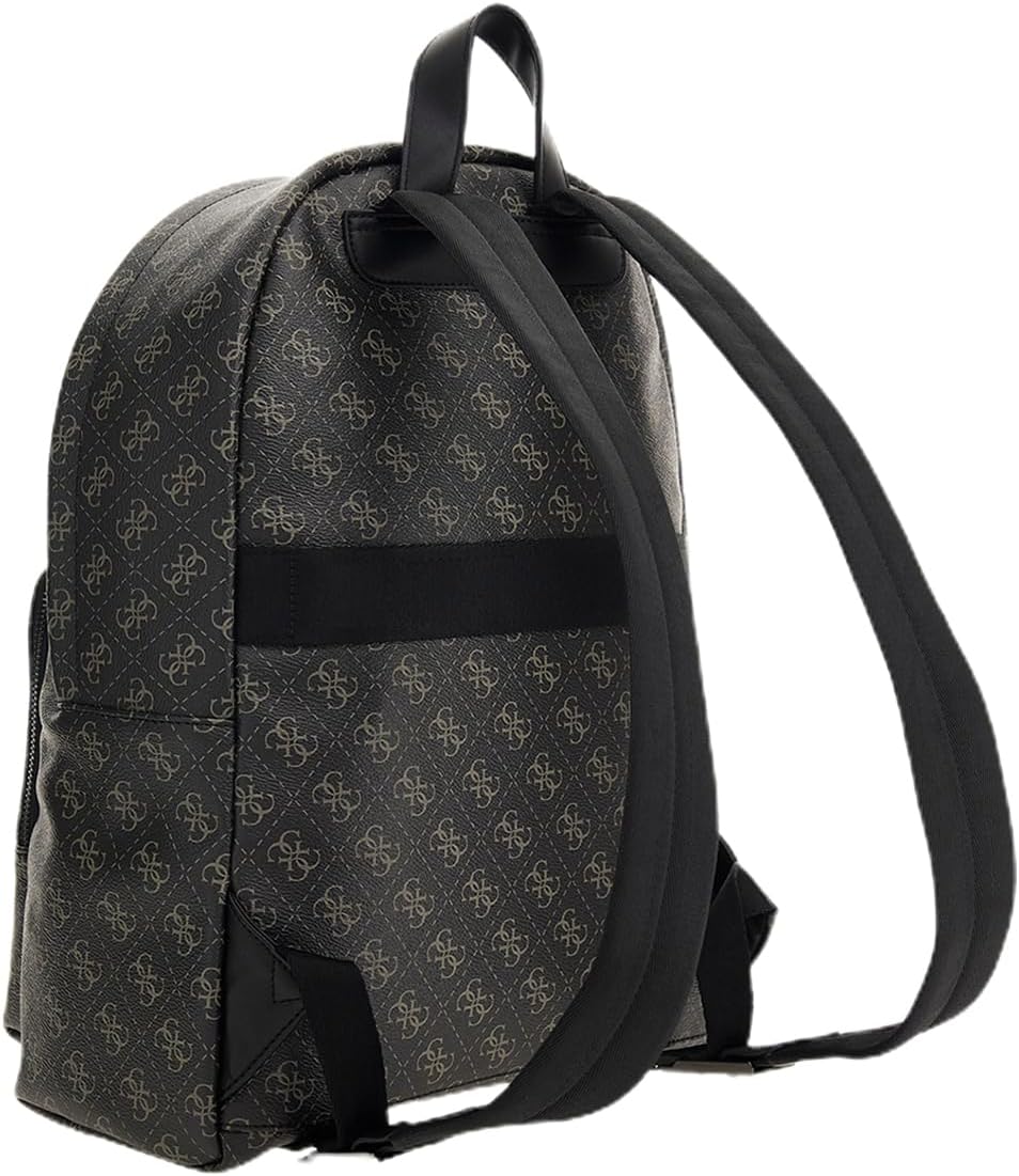GUESS Herren Vezzola SMRT New Cmpt Bckpck Bag Dab, Dark Black
