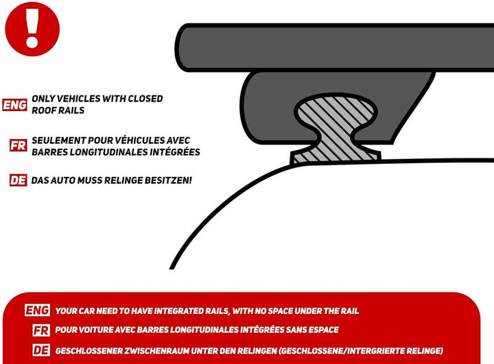 Aluminium Dachträger für Mondeo 5 V MK5 (Turnier) Kombi ab 2015