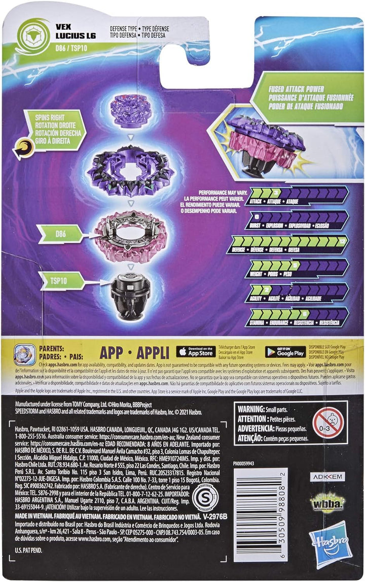 Hasbro Collectibles - Beyblade Sps Vex Lucius