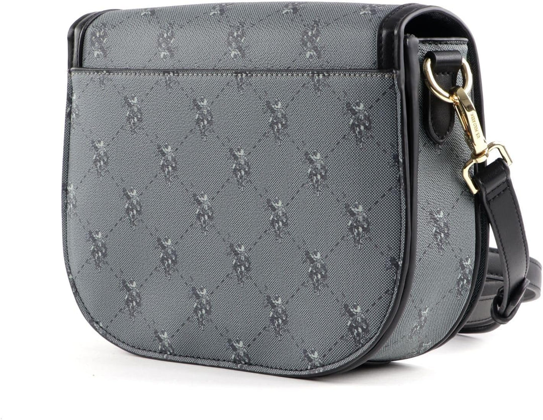 U.S. POLO ASSN. Hampton Flap Crossbody Black