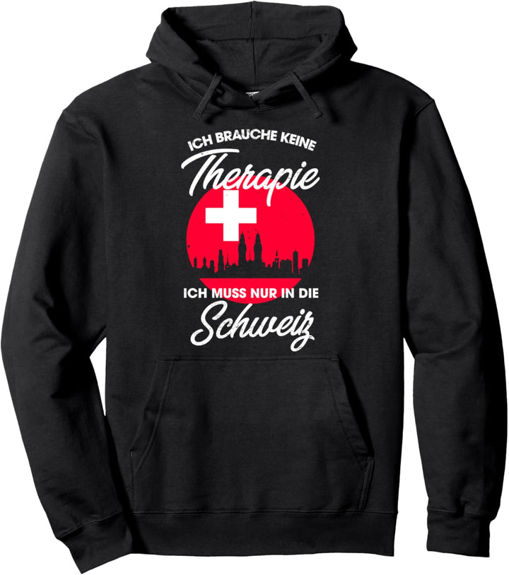 Schweizer Flagge I Schweiz Urlaub I Schweiz Pullover Hoodie
