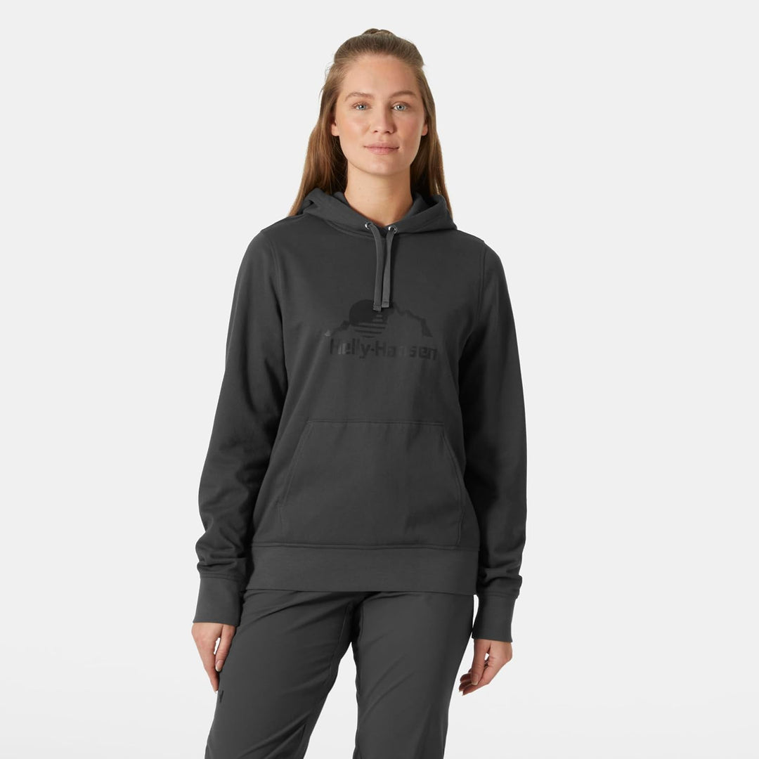 Helly Hansen Damen Nord Graphic Pullover Kapuzenpullover Ebenholz L, Ebenholz L