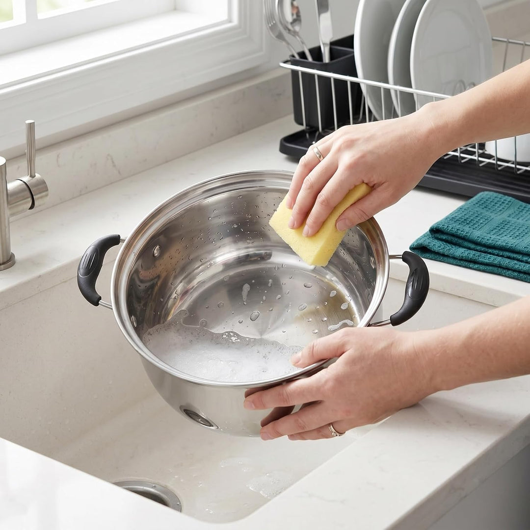 PRETYZOOM Suppentopf Action Topf zum Einführen mit Dampfgarer mit Sieb Couscous-Topf Induktion Kocht