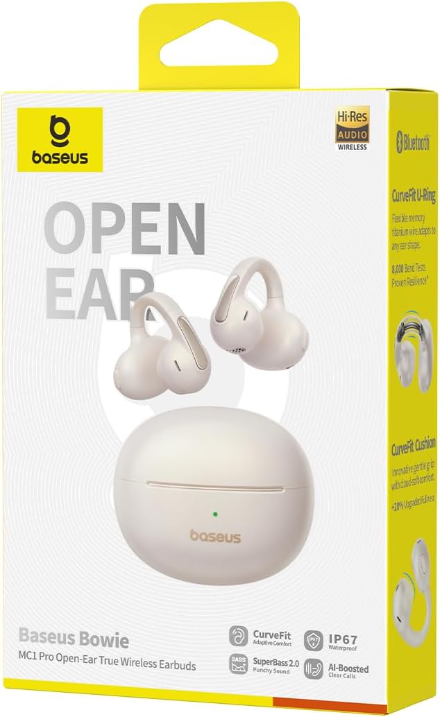 Bowie MC1 Pro Open-Ear TWS Stellar White MC1 Pro Stellar White, MC1 Pro Stellar White