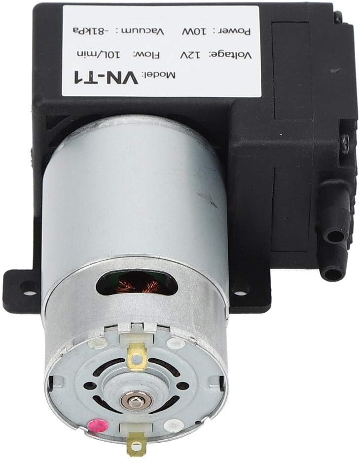 YWBL-WH Vakuumpumpe DC 12V/24V Mini, 10L/min geräuscharmer Luftkompressor VN-T1((DC12V)), Diverse Pu