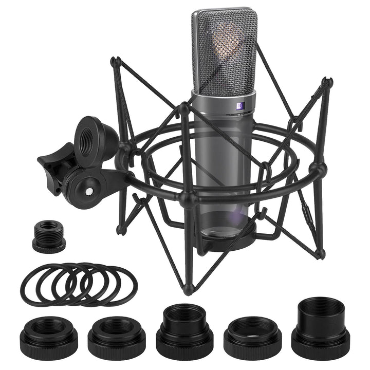 Geekria for Creators Mikrofon-Stossdämpferhalterung kompatibel mit Neumann U87, TLM193, TLM127, M149