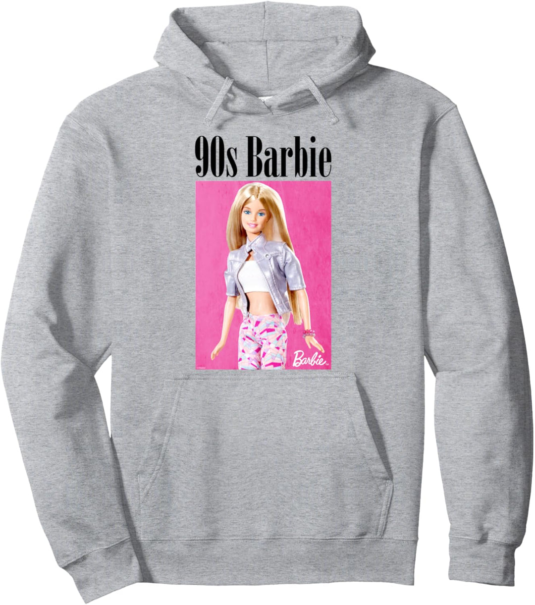Barbie Offizielle Damen 90er Jahre Barbie Pullover Hoodie