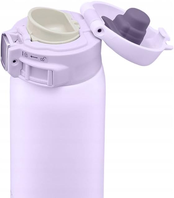 Zojirushi SM-SR48E-VP Thermobecher 480 ml – Auslaufsicherer Vakuum-Edelstahlbecher, ultraleicht, BPA