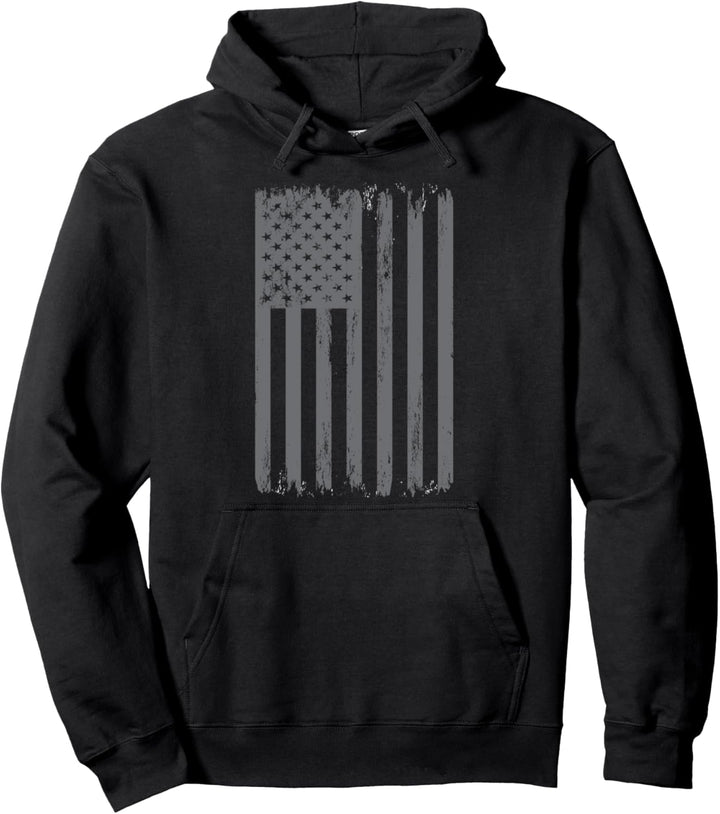 American Flag USA America United States 4th July Gift Pullover Hoodie