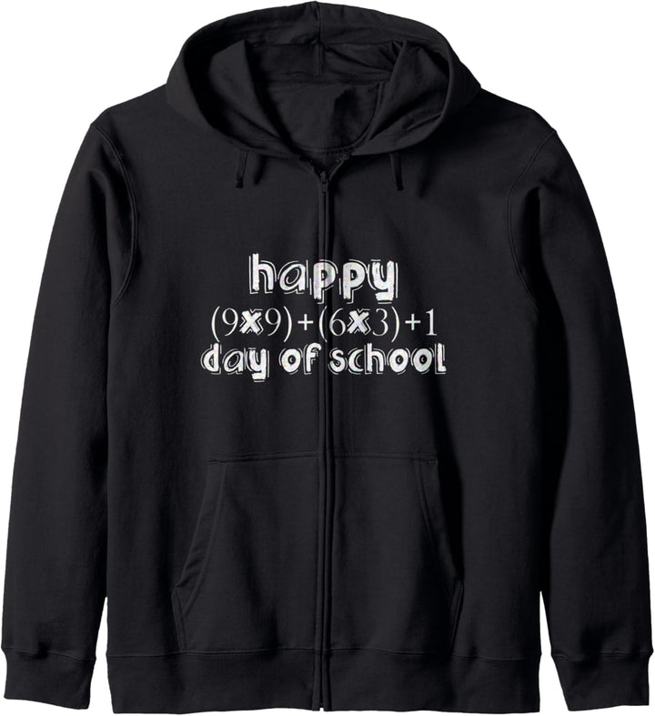 Lustige Mathe-Formel 100 Tage Schule Kapuzenjacke