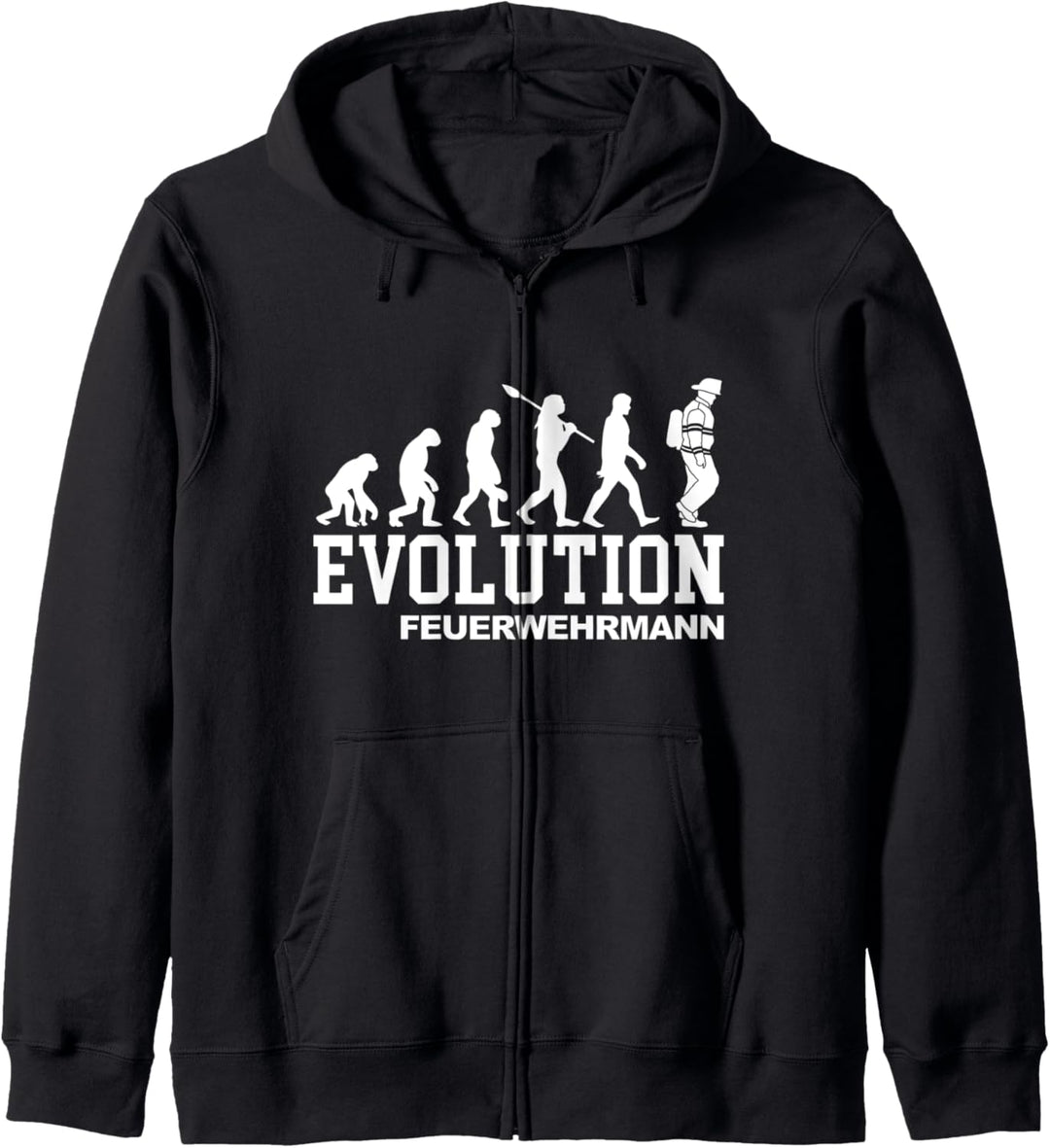 Evolution Feuerwehrmann Feuerwehr Notruf Kapuzenjacke