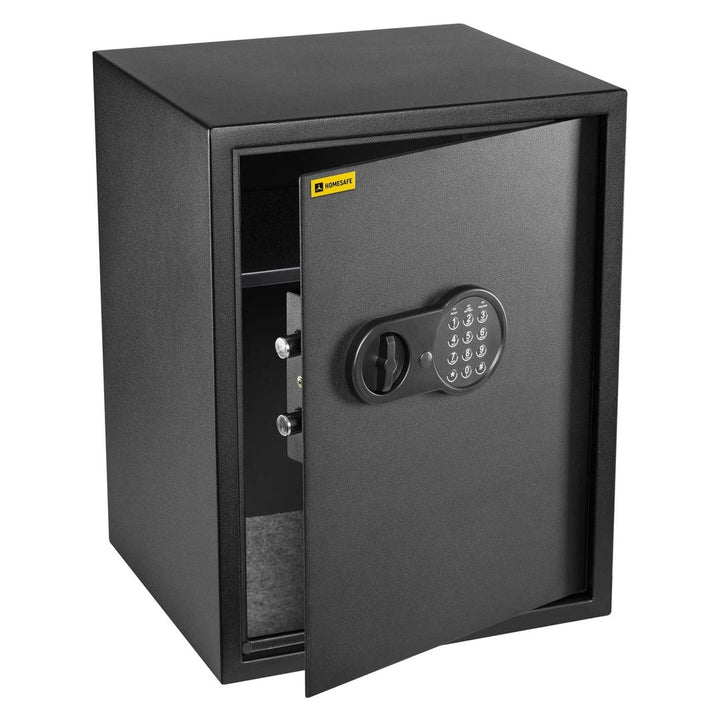 HomeSafe HV50E Safe mit Elektronischem Schloss - Schwarz, 50x35x35cm (HxWxD), 50x35x35cm (HxWxD)