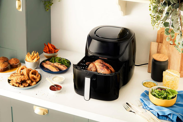 Russell Hobbs Heissluftfritteuse L 4l [7 Kochfunktionen|10 Programme] AirFryer (spülmaschinenfest, m