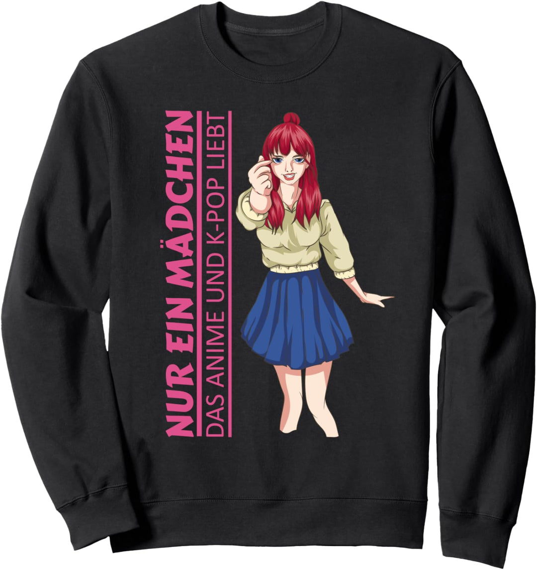 Koreanische Musik Japanischer Otaku Kpop Anime Mädchen Sweatshirt