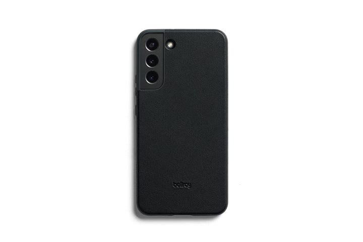Bellroy Lederhülle für S22 Plus – (Samsung Leder-Schutzhülle) - Black Schwarz, Schwarz
