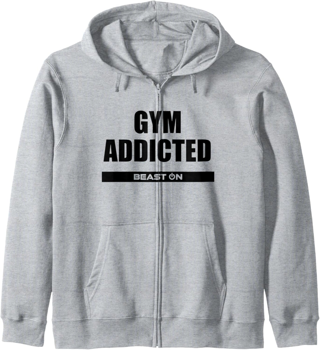 Gym Addicted Fitness Gym Motivation Bodybuilding Spruch Kapuzenjacke
