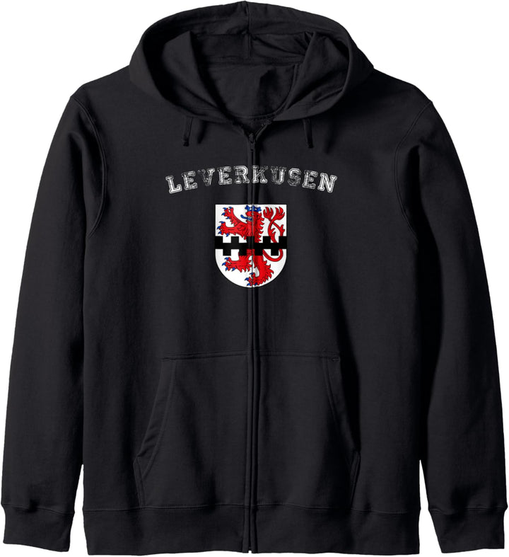Wappen der Stadt Leverkusen Kapuzenjacke