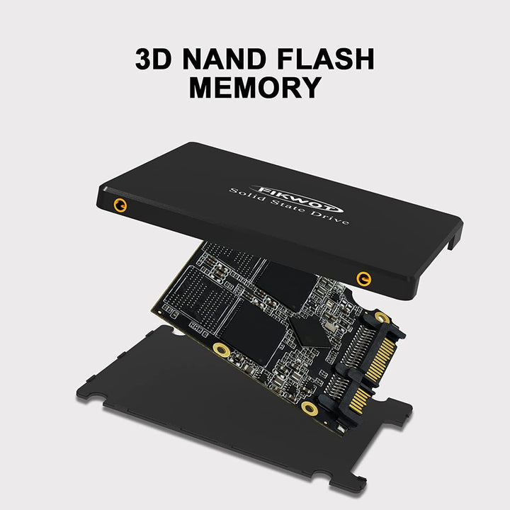 FS810 512GB 2,5 Zoll Internes Solid State Drive - SATA III 6Gb/s, 3D NAND TLC Interne SSD, Bis zu 55