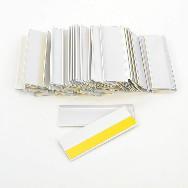 Selbstklebende Etikettenhalter für Einstecketiketten 300 mm Breit/Tickethalter/Etiketten Halter (83