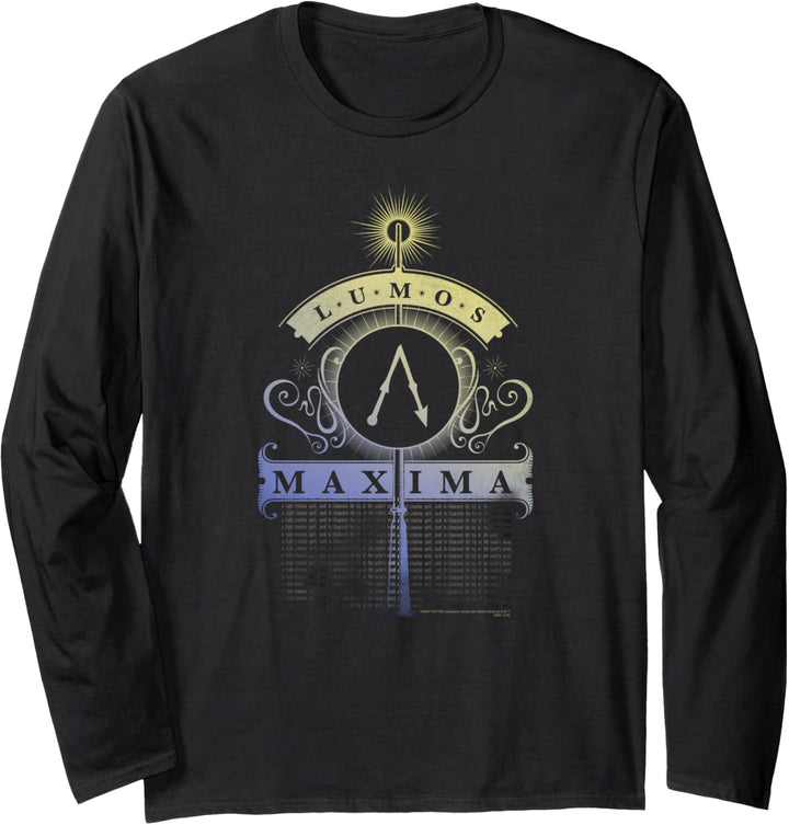 Harry Potter Lumos Maxima Langarmshirt