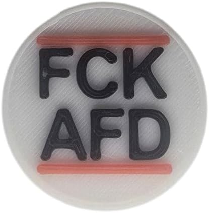 Generisch Einkaufschip FCK AFD – Praktischer Chip für den Einkauf 50 Weiss, 50 Weiss