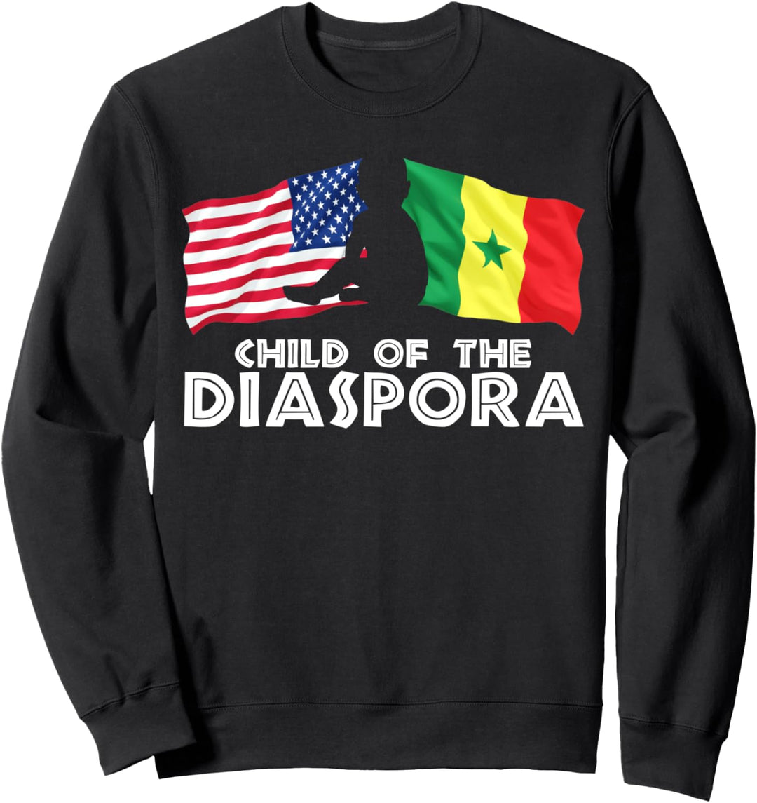 Kind des ADOS-Geschenks der Diaspora America Senegal Sweatshirt