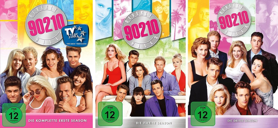 Beverly Hills 90210 Staffel/Season 1-3 im Set - Deutsche Originalware [22 DVDs], DVD