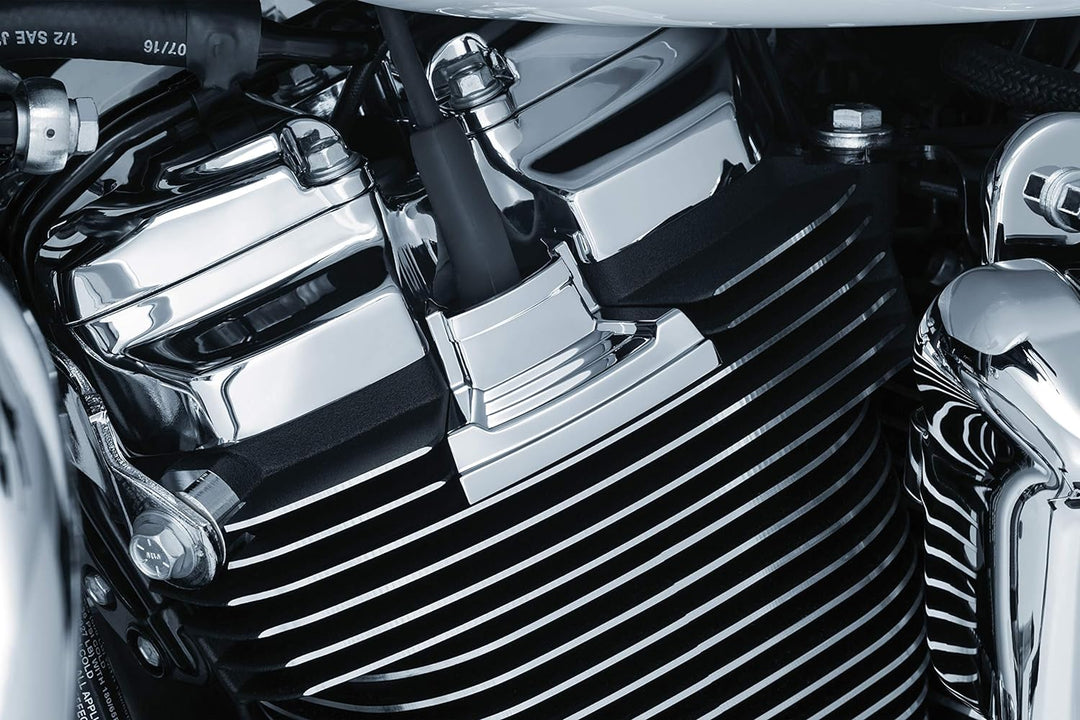 Kuryakyn 7185 Motorcycle Accent Accessory: Precision Spark Plug Covers for 2017-19 Harley-Davidson M