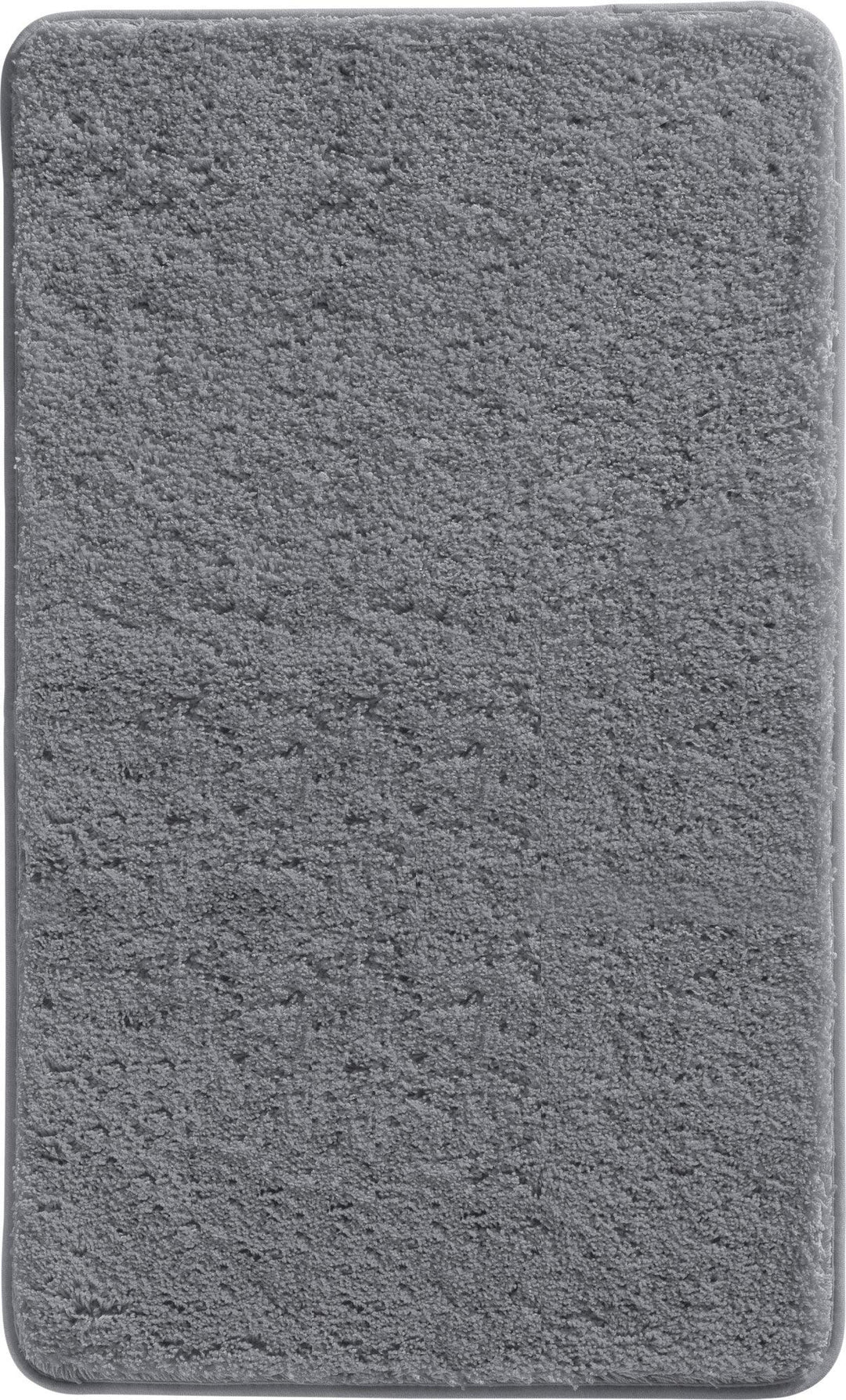 Erwin Müller Badematte, Badteppich, Badvorleger Rhodos Uni rutschhemmend anthrazit Grösse 60x100 cm