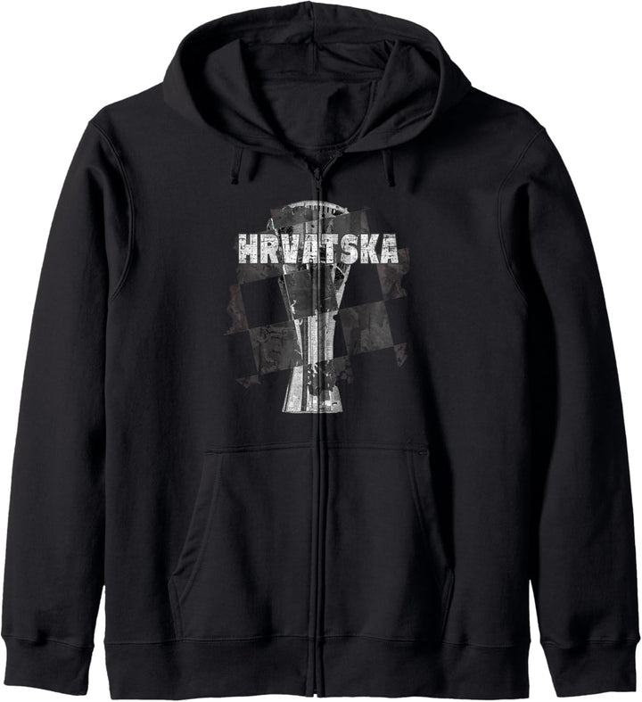 Hrvatska Vukovar Vodotoranj Kroatien Kapuzenjacke