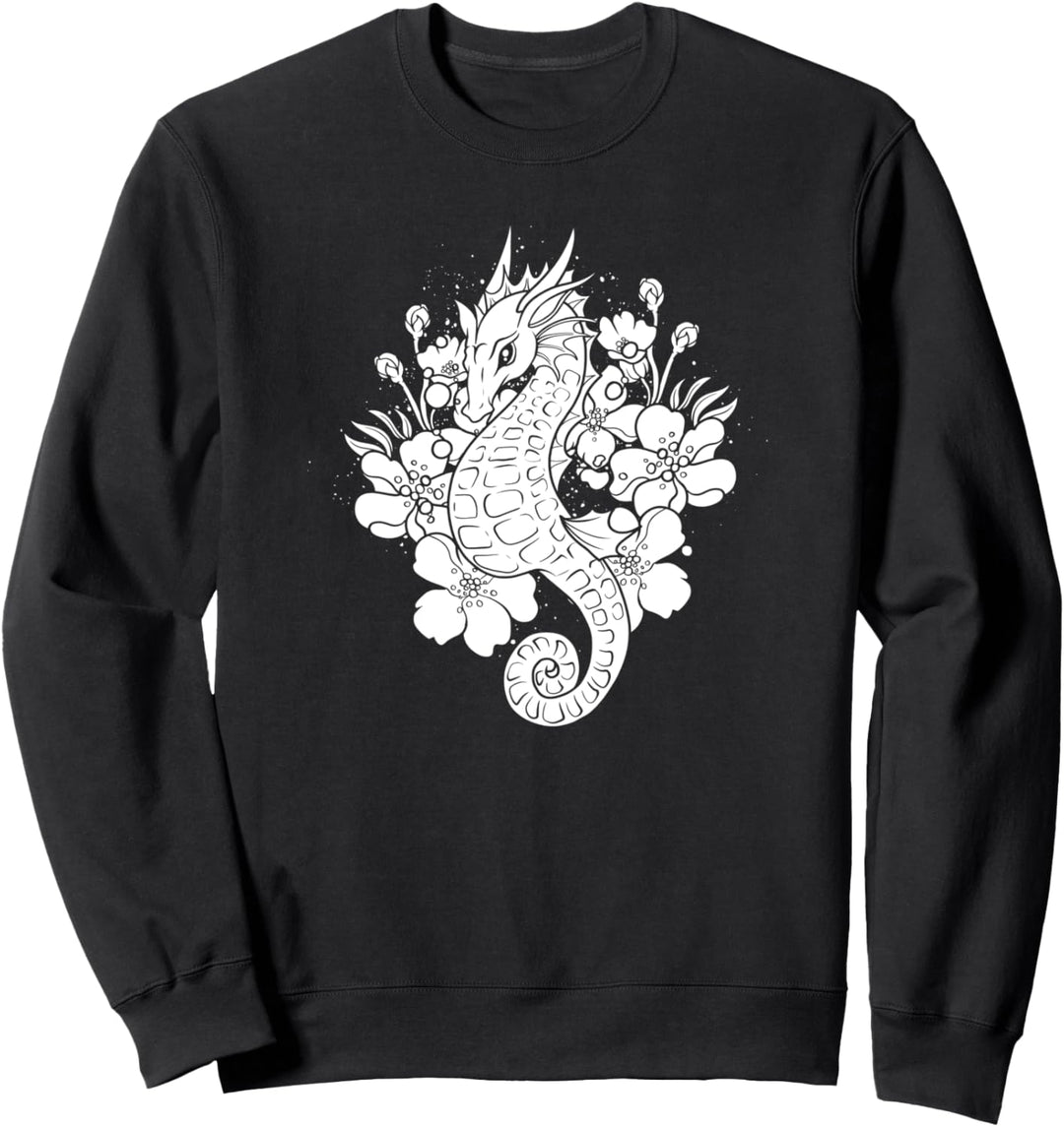 Goth Seepferdchen Okkult Mystisch - Gotisch Gothic Sweatshirt