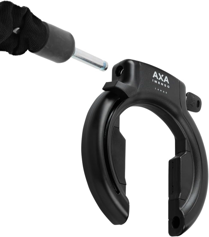 AXA Set Imenso L Retractable + ULC 130 + Transporttasche – Rahmenschloss Set mit Einsteckkette und T